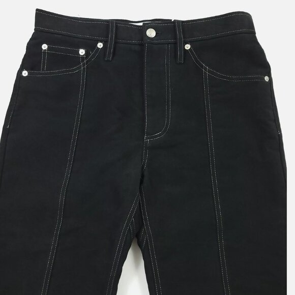 Sefr Bonanza Regular Fit Trouser Pants in Black Contrast - Picture 2 of 4